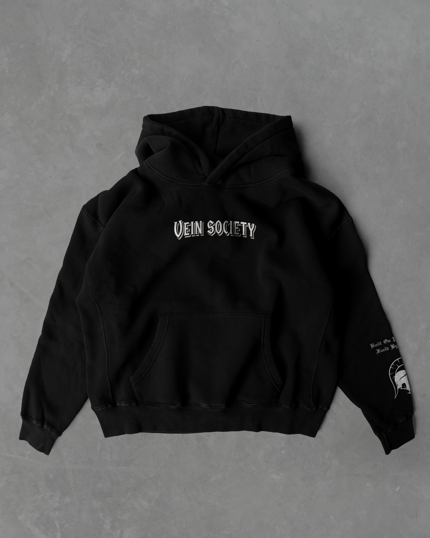 SPARTAN DISTRESSED HOODIE